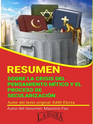 cover image of Resumen de Sobre la Crisis del Pensamiento Mítico y el Proceso de Secularización